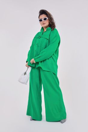 Блуза 02-SHW1040.0797 зеленый